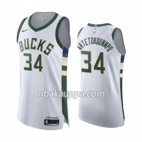 Milwaukee Bucks Giannis Antetokounmpo 34 Nike 2019-2020 Association Edition Pelipaidat Swingman - Miesten